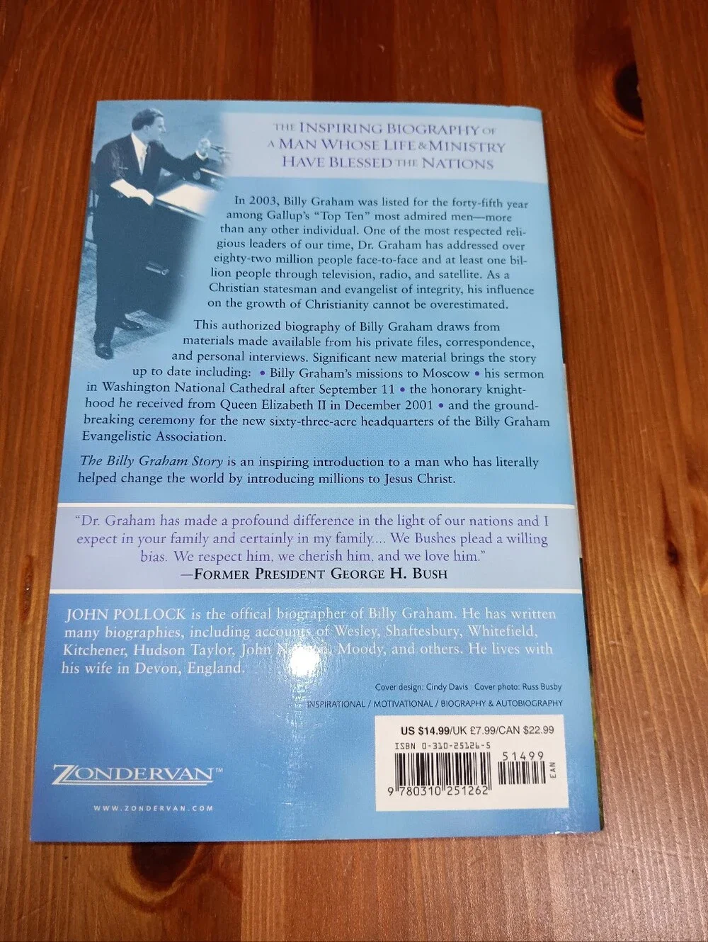 The Billy Graham Story by John Pollock
